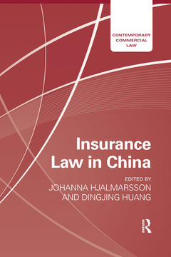 Couverture de l’ouvrage Insurance Law in China