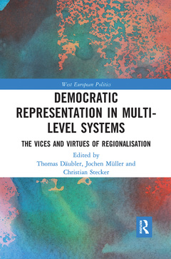 Couverture de l’ouvrage Democratic Representation in Multi-level Systems