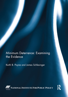 Cover of the book Minimum Deterrence: Examining the Evidence
