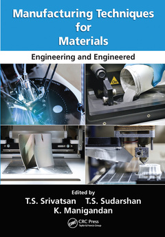 Couverture de l’ouvrage Manufacturing Techniques for Materials