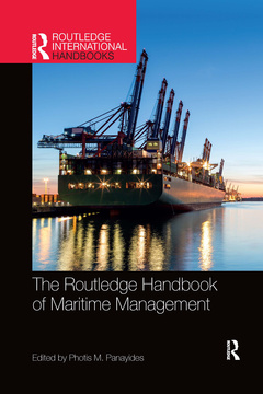 Cover of the book The Routledge Handbook of Maritime Management