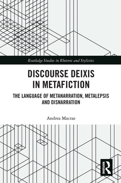 Cover of the book Discourse Deixis in Metafiction