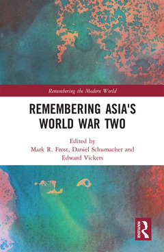 Couverture de l’ouvrage Remembering Asia's World War Two