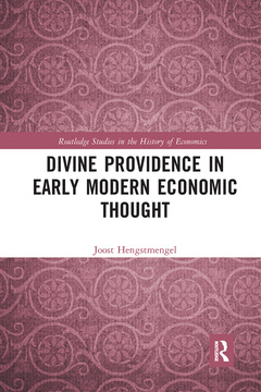 Couverture de l’ouvrage Divine Providence in Early Modern Economic Thought