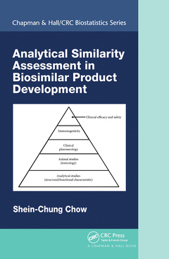 Couverture de l’ouvrage Analytical Similarity Assessment in Biosimilar Product Development