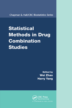 Couverture de l’ouvrage Statistical Methods in Drug Combination Studies