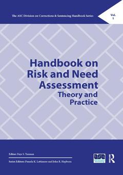 Couverture de l’ouvrage Handbook on Risk and Need Assessment