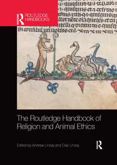 Couverture de l’ouvrage The Routledge Handbook of Religion and Animal Ethics