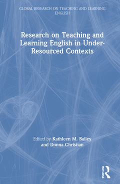 Couverture de l’ouvrage Research on Teaching and Learning English in Under-Resourced Contexts