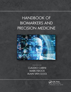 Couverture de l’ouvrage Handbook of Biomarkers and Precision Medicine