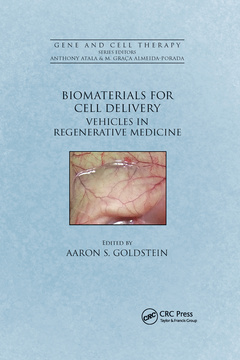 Couverture de l’ouvrage Biomaterials for Cell Delivery