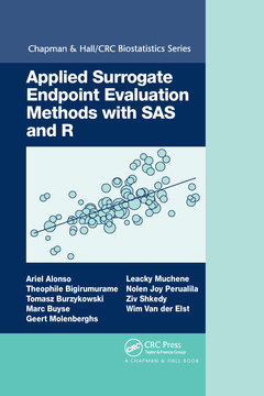 Couverture de l’ouvrage Applied Surrogate Endpoint Evaluation Methods with SAS and R