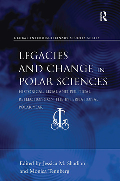 Couverture de l’ouvrage Legacies and Change in Polar Sciences