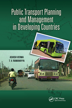 Couverture de l’ouvrage Public Transport Planning and Management in Developing Countries
