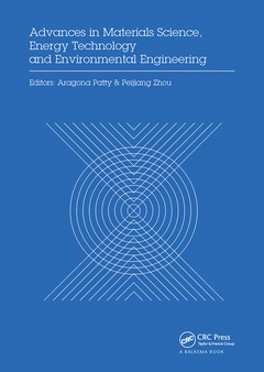 Couverture de l’ouvrage Advances in Materials Sciences, Energy Technology and Environmental Engineering