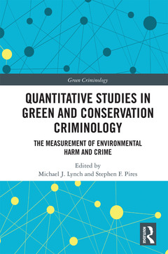 Couverture de l’ouvrage Quantitative Studies in Green and Conservation Criminology