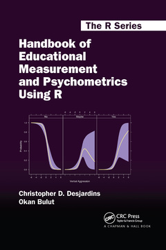 Couverture de l’ouvrage Handbook of Educational Measurement and Psychometrics Using R