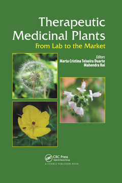 Couverture de l’ouvrage Therapeutic Medicinal Plants