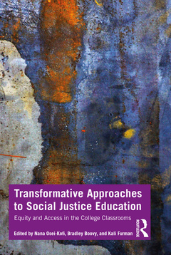 Couverture de l’ouvrage Transformative Approaches to Social Justice Education