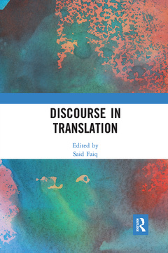 Cover of the book Discourse in Translation