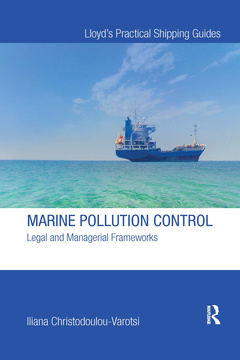 Couverture de l’ouvrage Marine Pollution Control
