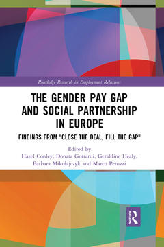 Couverture de l’ouvrage The Gender Pay Gap and Social Partnership in Europe