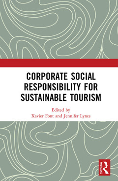 Couverture de l’ouvrage Corporate Social Responsibility for Sustainable Tourism