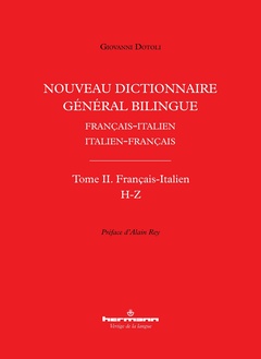 Couverture de l’ouvrage Nouveau dictionnaire général bilingue français-italien/italien-français, tome II