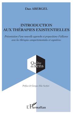 Cover of the book Introduction aux thérapies existentielles
