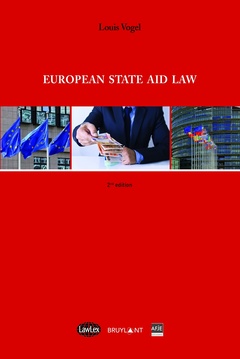 Couverture de l’ouvrage European State Aid Law