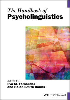 Couverture de l’ouvrage The Handbook of Psycholinguistics