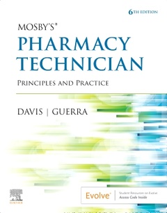 Couverture de l’ouvrage Mosby's Pharmacy Technician