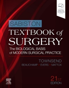 Couverture de l’ouvrage Sabiston Textbook of Surgery