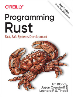 Couverture de l’ouvrage Programming Rust