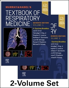 Couverture de l’ouvrage Murray & Nadel's Textbook of Respiratory Medicine, 2-Volume Set