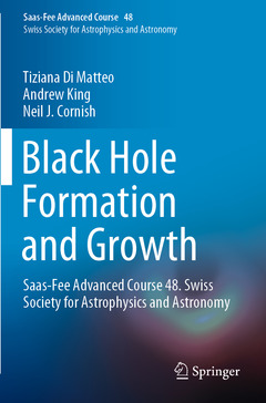 Couverture de l’ouvrage Black Hole Formation and Growth