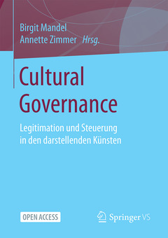 Couverture de l’ouvrage Cultural Governance