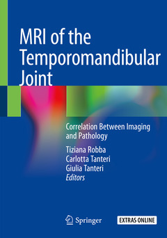 Couverture de l’ouvrage MRI of the Temporomandibular Joint