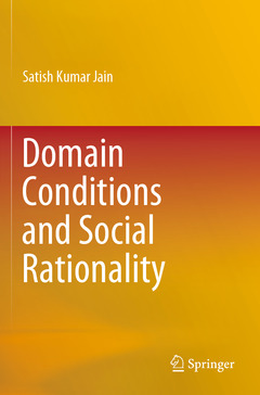 Couverture de l’ouvrage Domain Conditions and Social Rationality