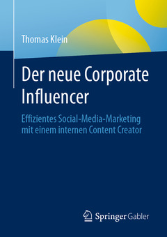 Couverture de l’ouvrage Der neue Corporate Influencer