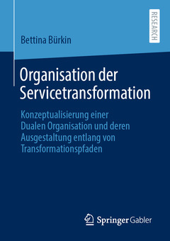 Couverture de l’ouvrage Organisation der Servicetransformation