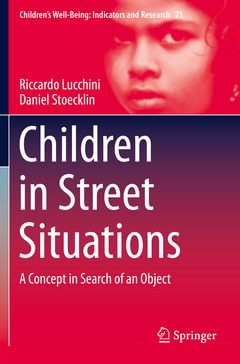 Couverture de l’ouvrage Children in Street Situations