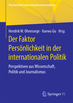 Couverture de l’ouvrage Der Faktor Persönlichkeit in der internationalen Politik