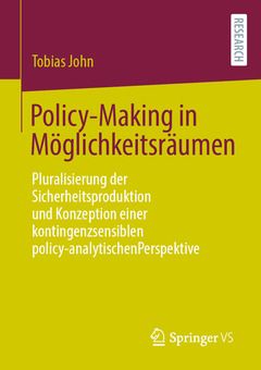 Couverture de l’ouvrage Policy-Making in Möglichkeitsräumen