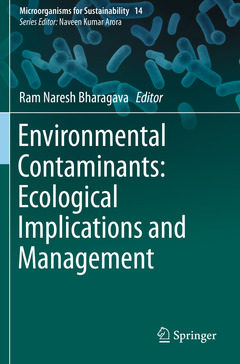 Cover of the book Environmental Contaminants: Ecological Implications and Management