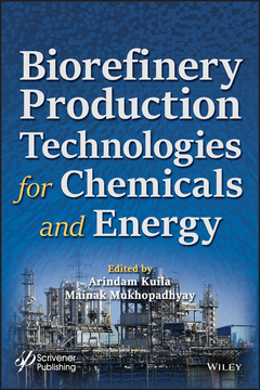 Couverture de l’ouvrage Biorefinery Production Technologies for Chemicals and Energy
