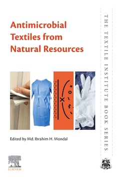 Couverture de l’ouvrage Antimicrobial Textiles from Natural Resources
