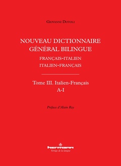 Couverture de l’ouvrage Nouveau dictionnaire général bilingue français-italien/italien-français, tome III