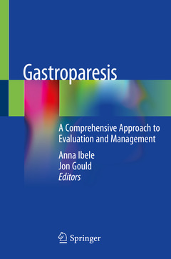 Couverture de l’ouvrage Gastroparesis