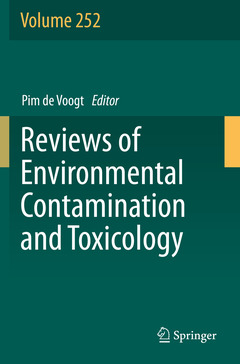 Couverture de l’ouvrage Reviews of Environmental Contamination and Toxicology Volume 252